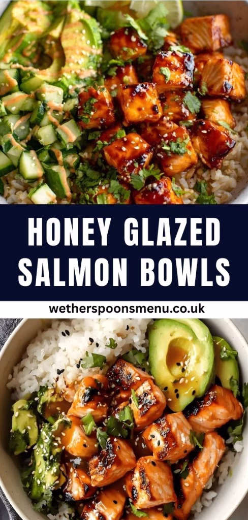 Honey Glazed Salmon Bowls Recipe