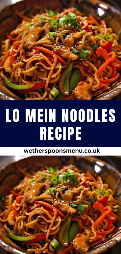 Lo Mein Noodles Recipe