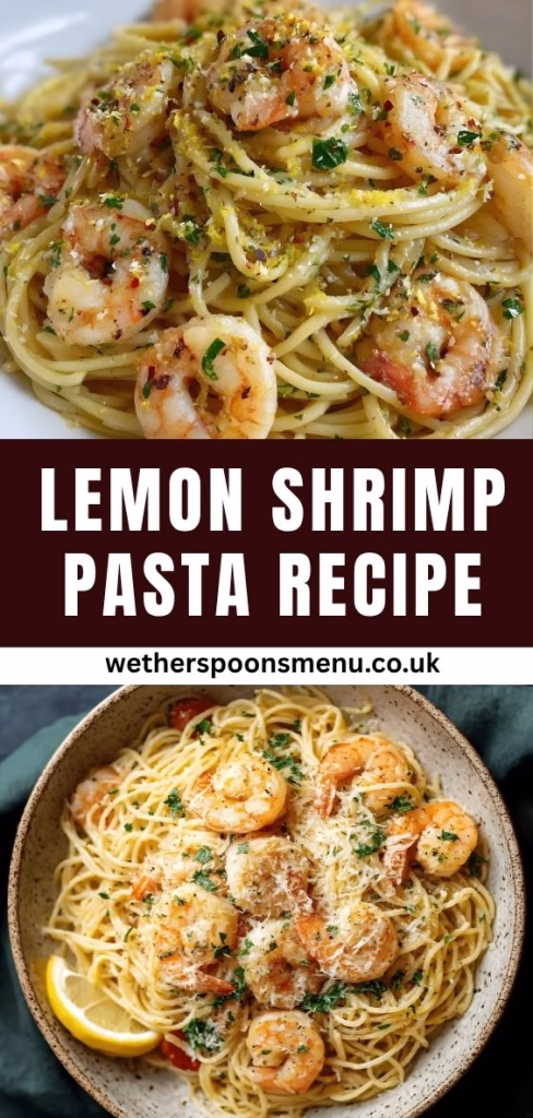 Lemon Shrimp Pasta Recipe