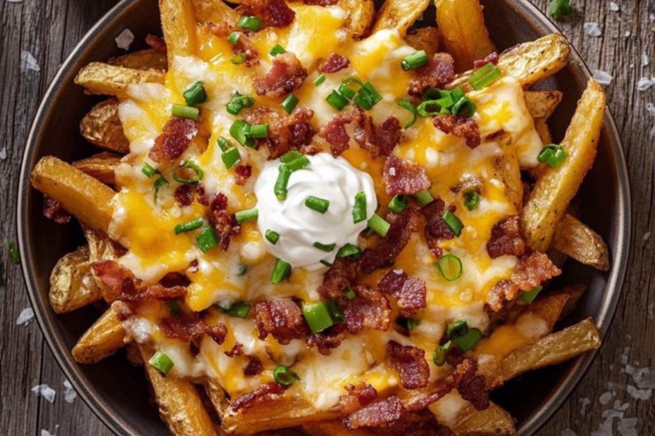 Loaded Bacon Cheese Fries Recipe