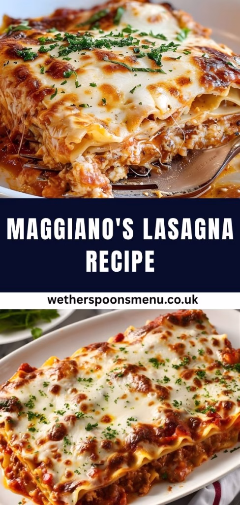 Maggiano's Lasagna Recipe