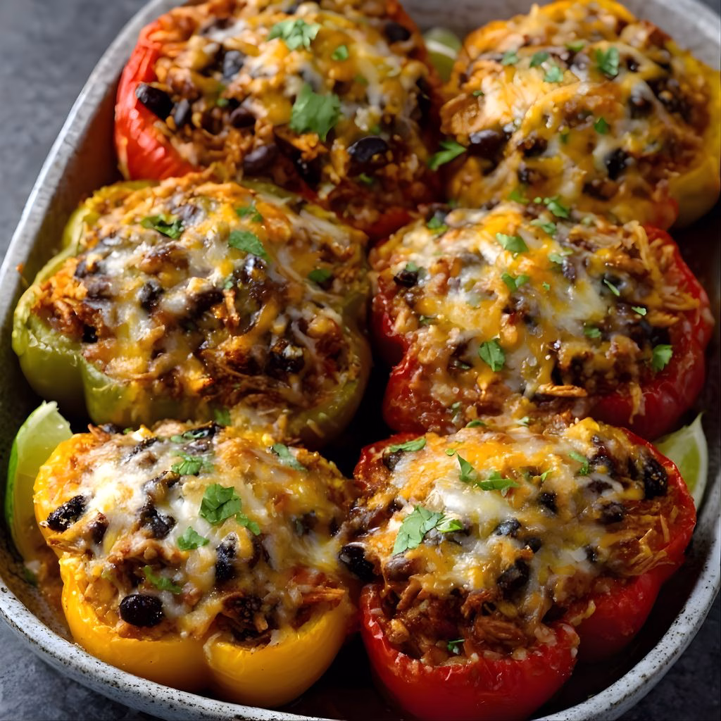 Mexican Style Stuffed Peppers Recipe