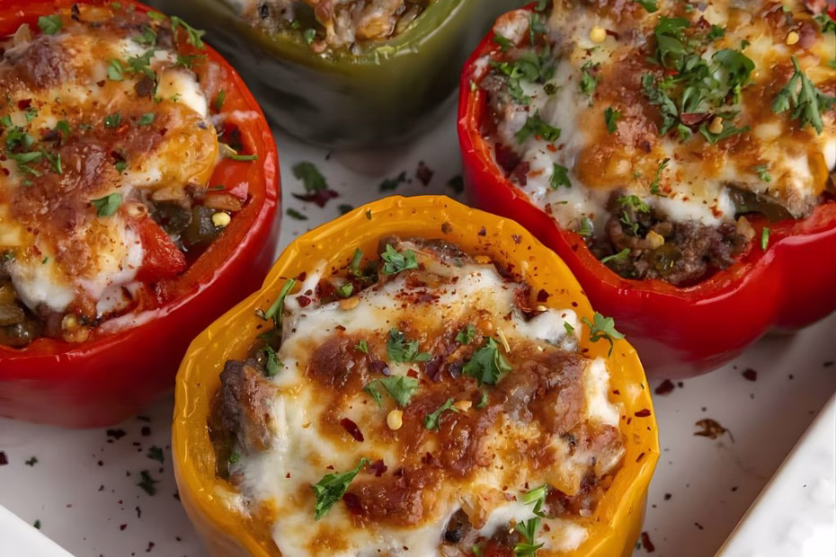 Mexican Style Stuffed Peppers Recipe