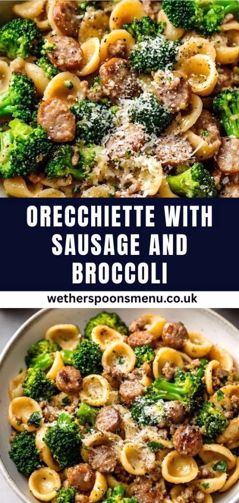 Orecchiette With Sausage And Broccoli Recipe