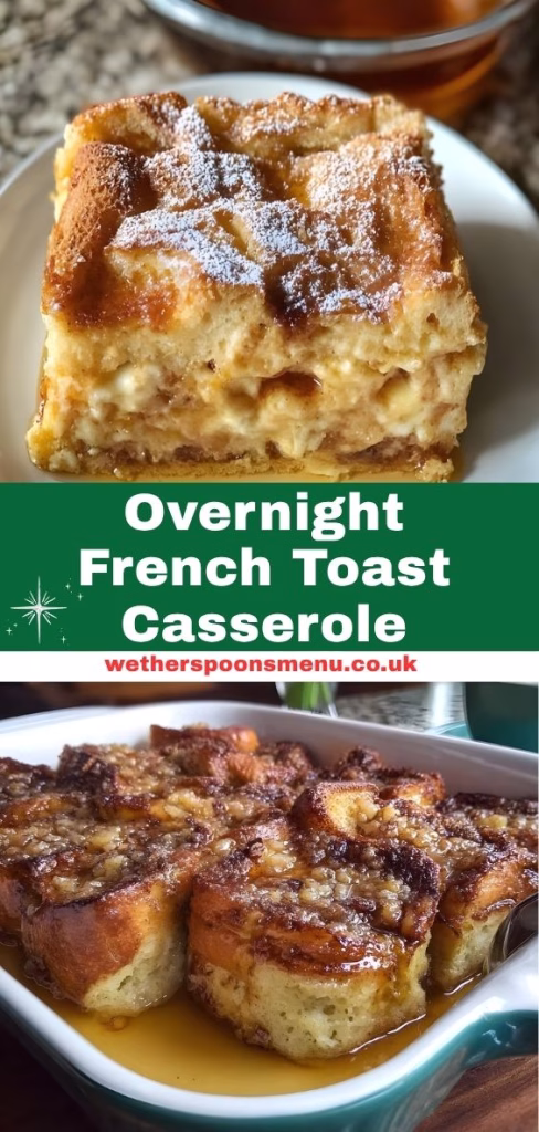 Overnight French Toast Casserole Recipe
