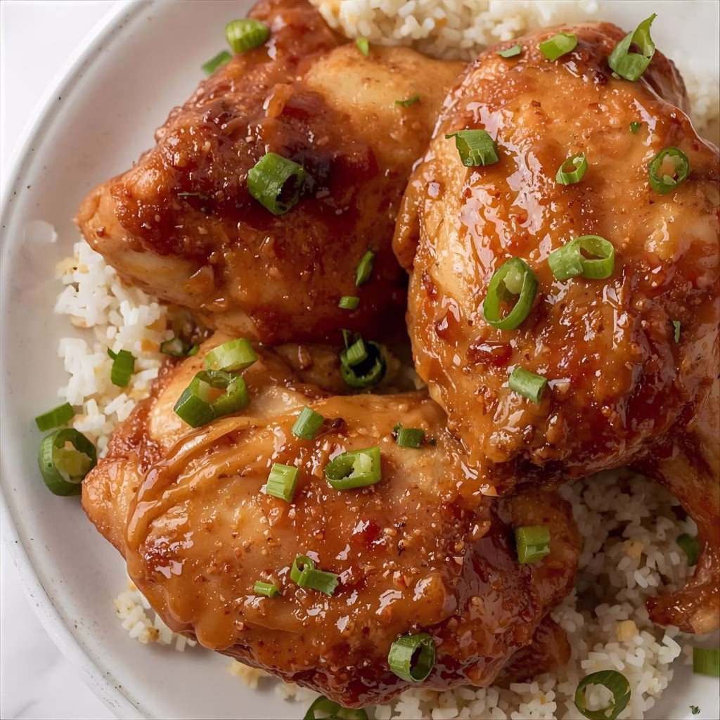 Sticky Sweet Chili Chicken Thighs Recipe