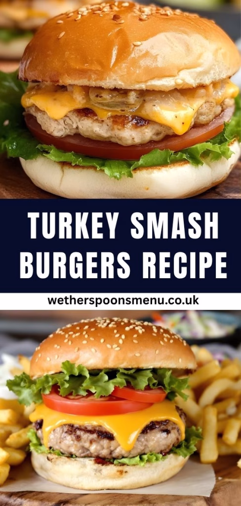 Turkey Smash Burgers Recipe