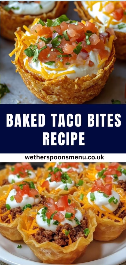 Baked Taco Bites Recipe