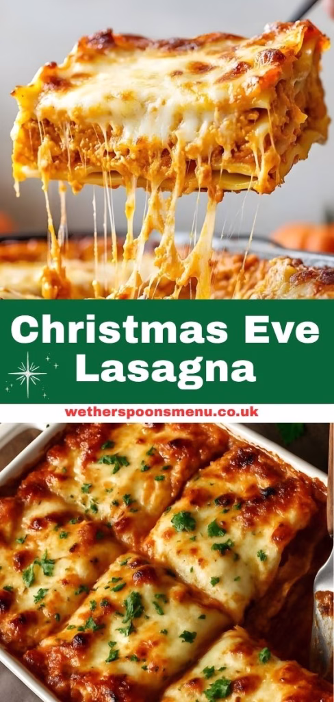 Christmas Eve Lasagna Recipe