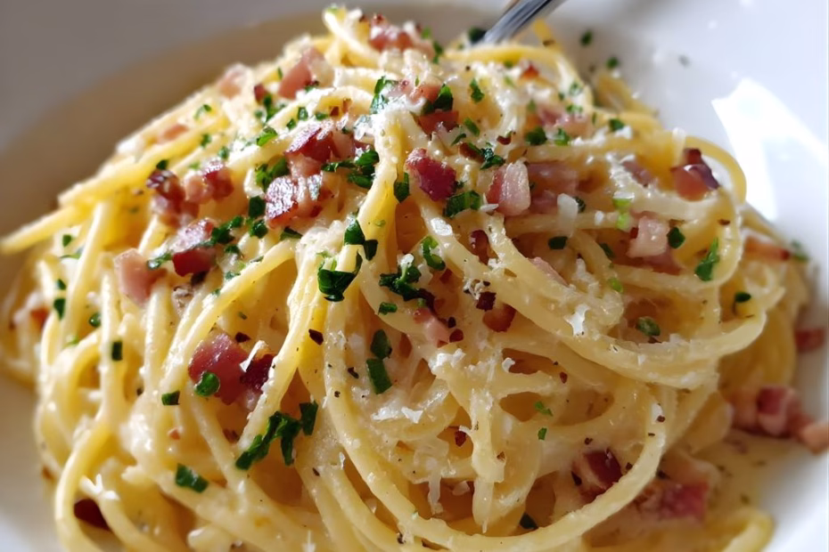 Creamy Bacon Pasta Recipe