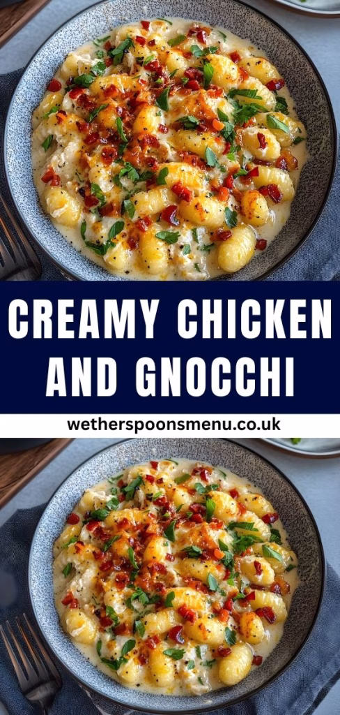 Creamy Chicken and Gnocchi Recipe