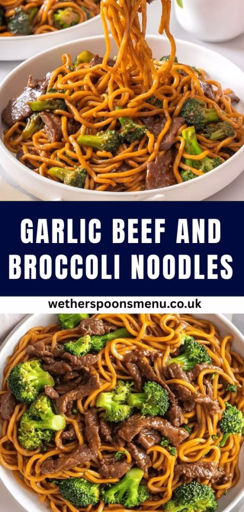 Garlic Beef And Broccoli Noodles Recipe