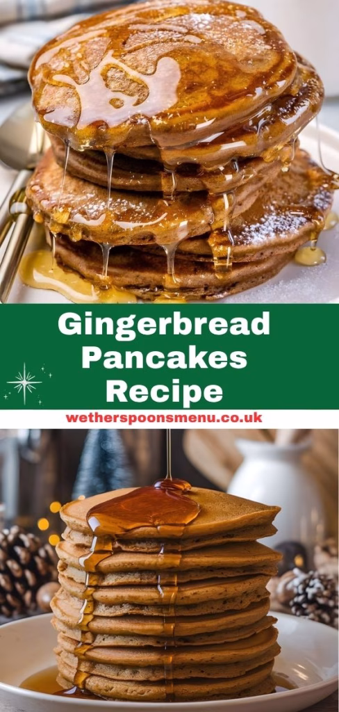 Gingerbread Pancakes Recipe