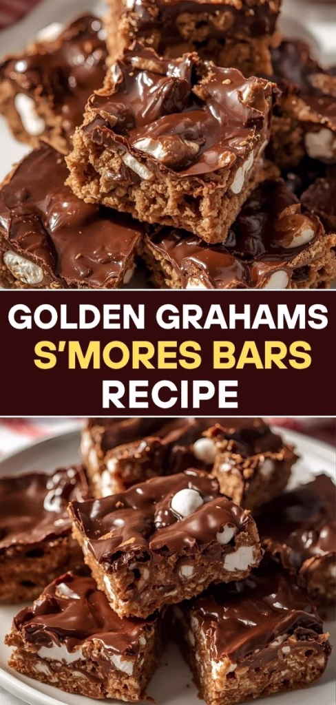 Golden Grahams S’mores Bars Recipe
