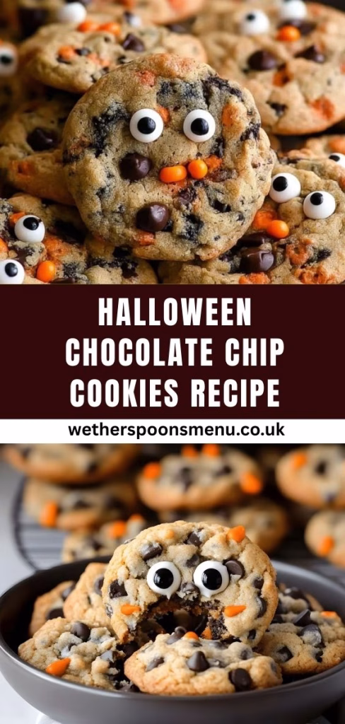 Halloween Chocolate Chip Cookies Recipe