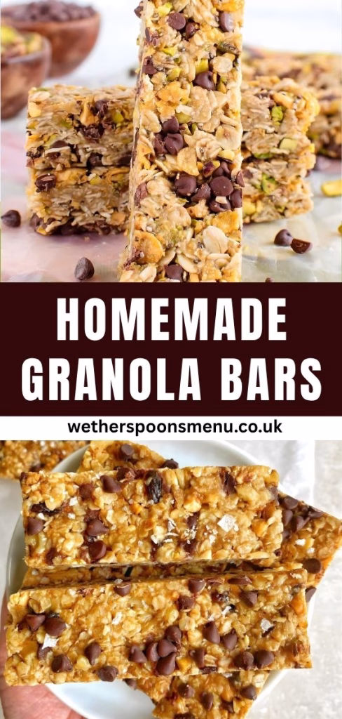 Homemade Granola Bars Recipe