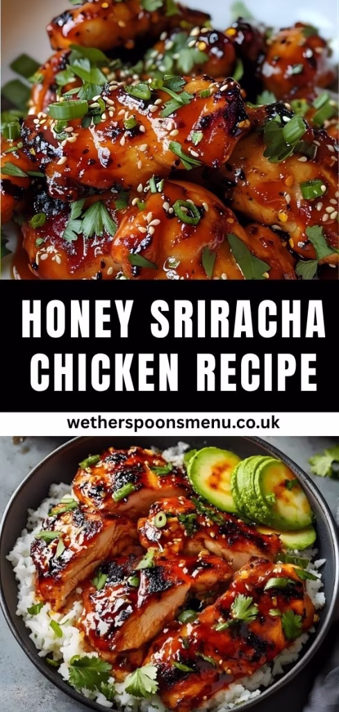 Honey Sriracha Chicken Recipe