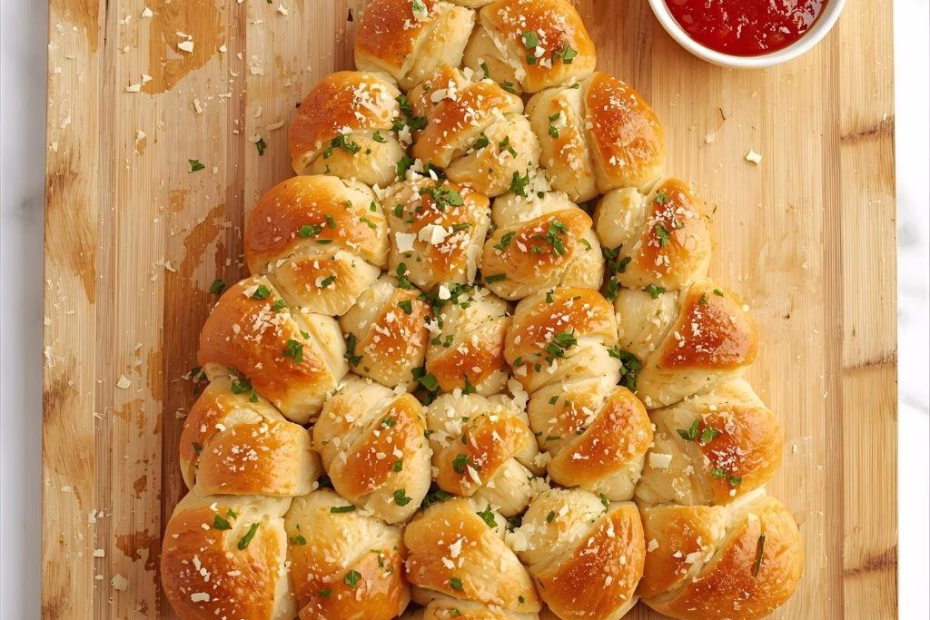 Christmas Tree Pull Apart Bread Recipe