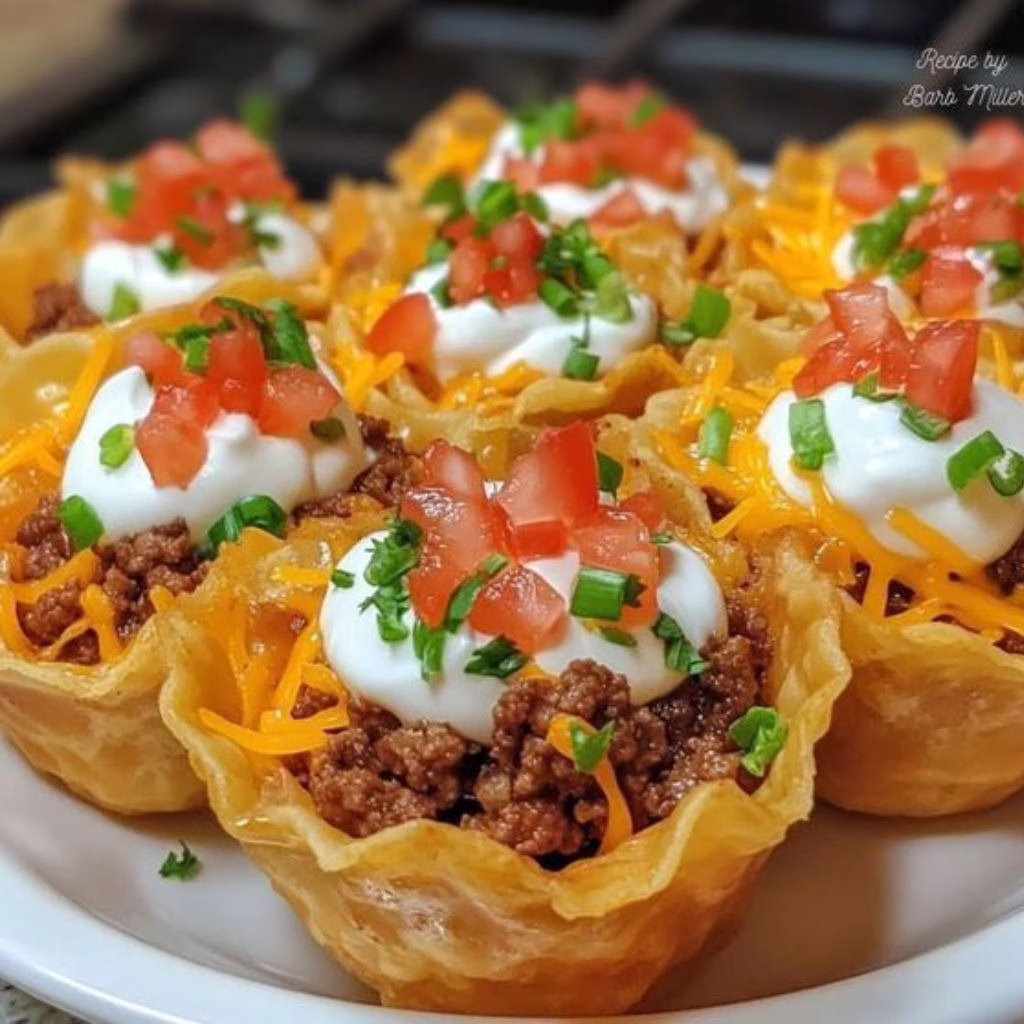 Baked Taco Bites Recipe