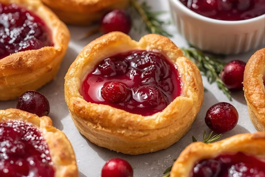 Cranberry Brie Bites Recipe