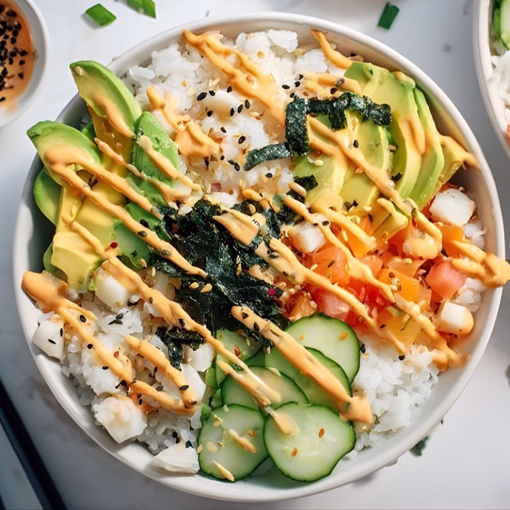 California Sushi Bowls Recipe
