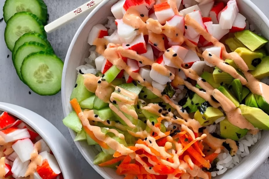 California Sushi Bowls Recipe