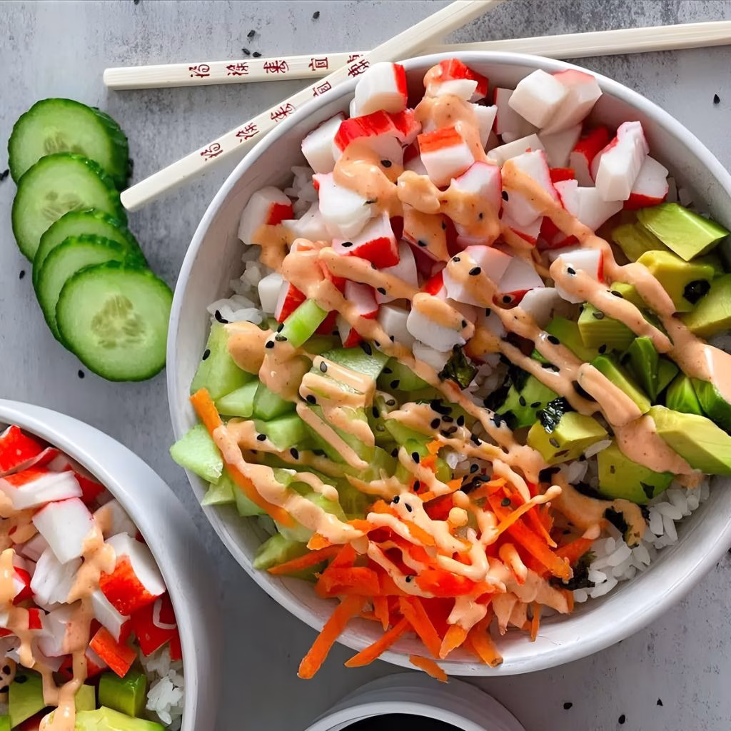 California Sushi Bowls Recipe