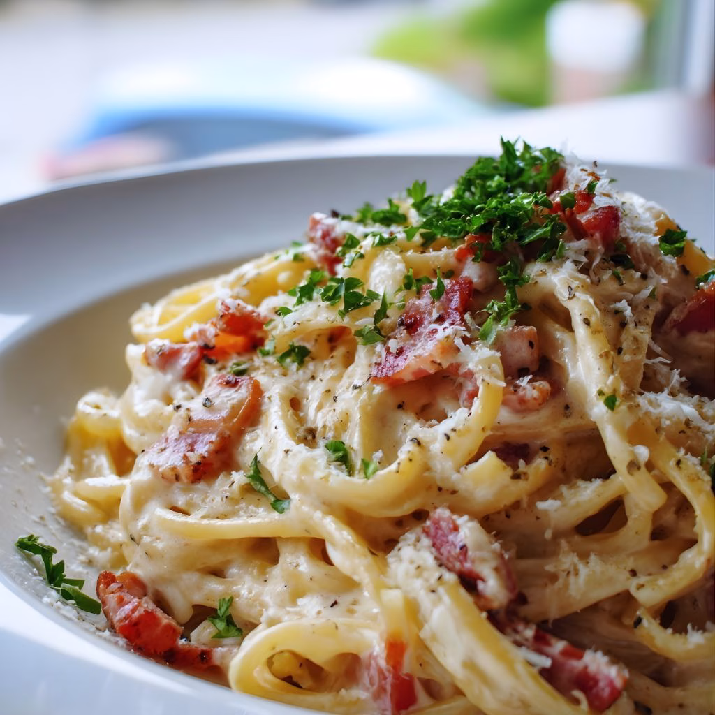 Creamy Bacon Pasta Recipe