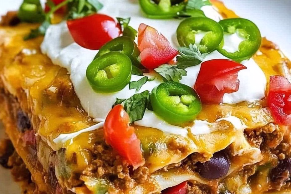 Taco Lasagna Recipe