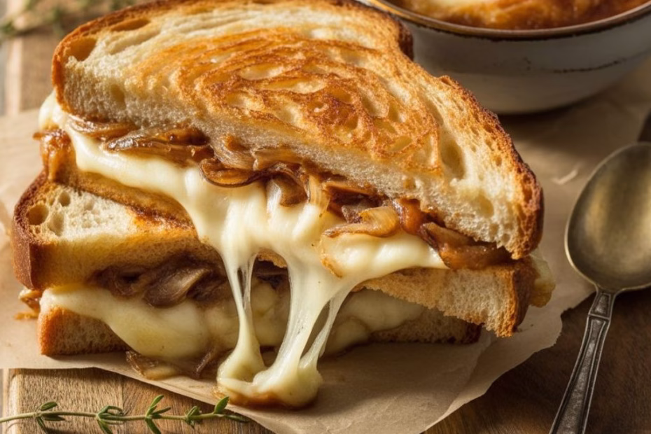 French Onion Grilled Cheese Sandwich Recipe