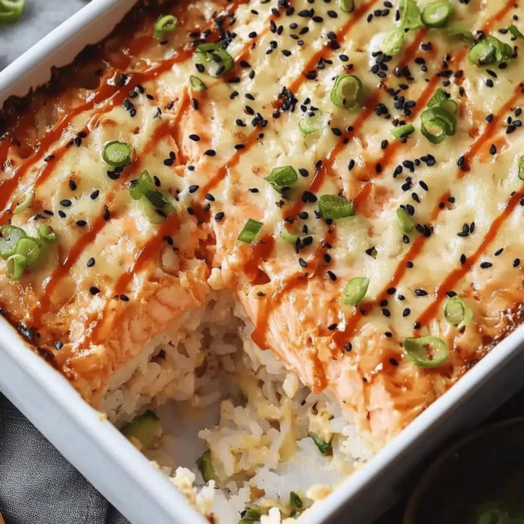 Easy Sushi Bake Recipe