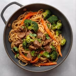 Beef and Broccoli Ramen Stir Fry Recipe