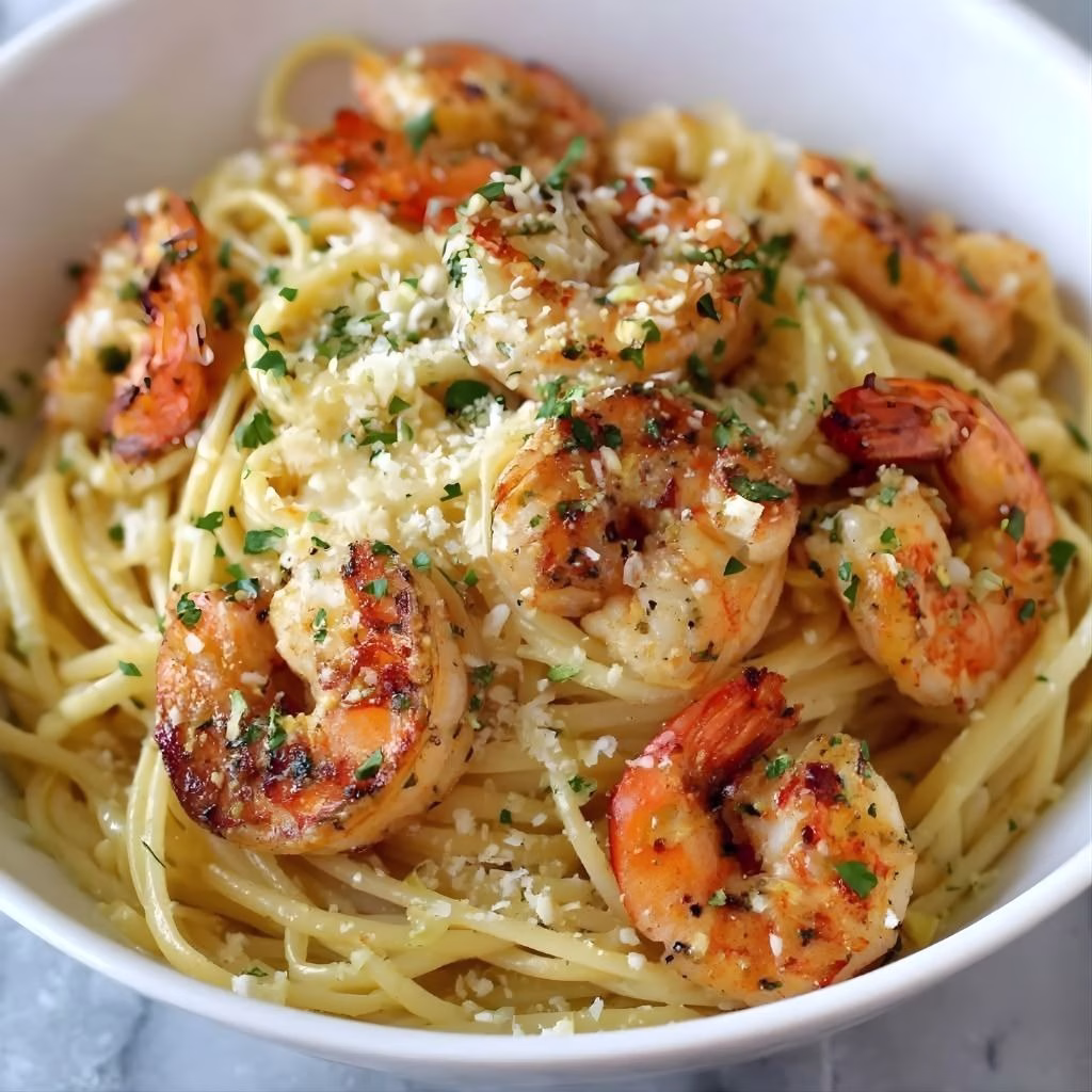 Lemon Shrimp Pasta Recipe
