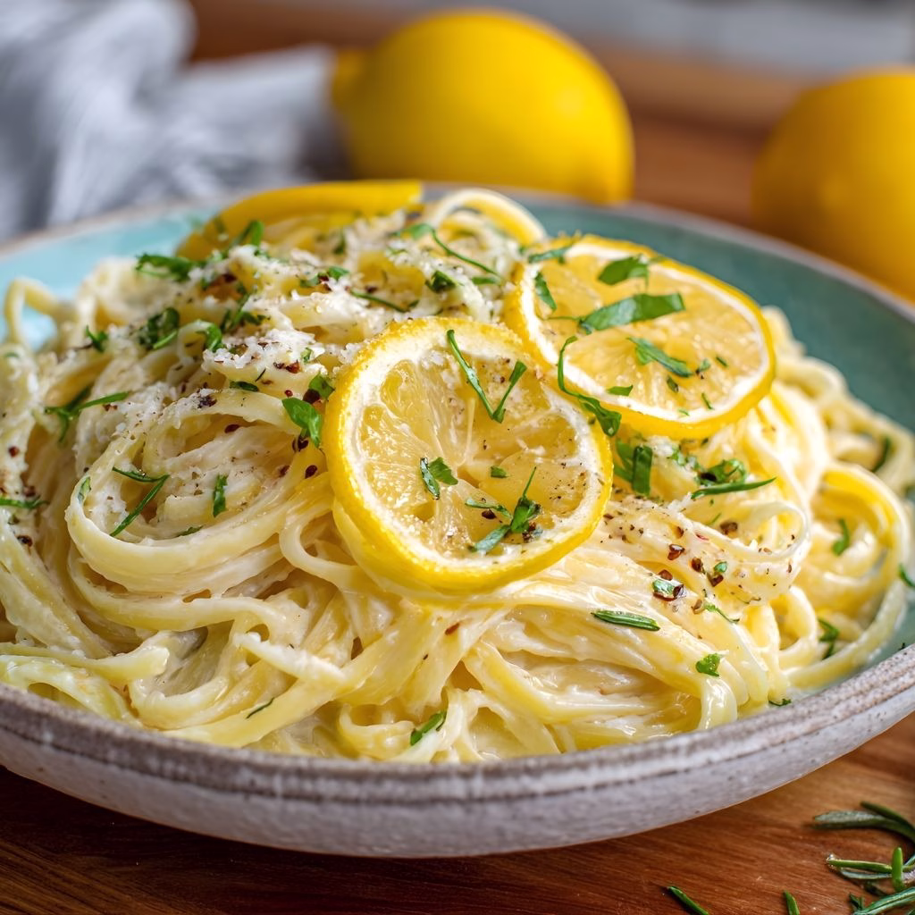 Lemon Garlic Pasta Recipe