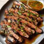 Cajun Butter Bourbon Steak Recipe