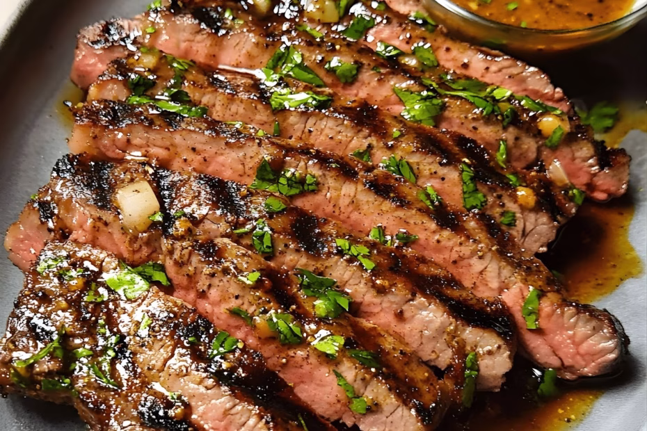 Cajun Butter Bourbon Steak Recipe