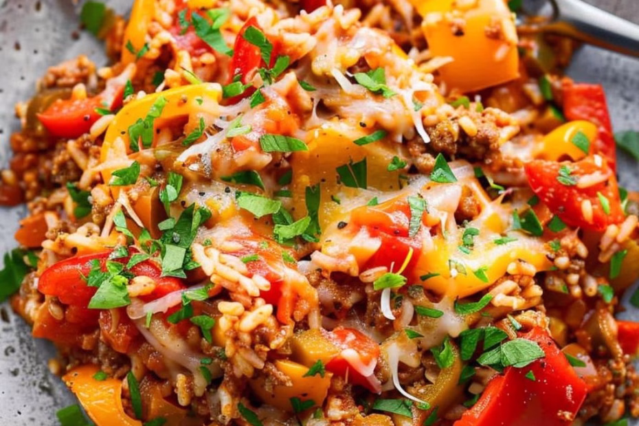 Stuffed Pepper Casserole Recipe