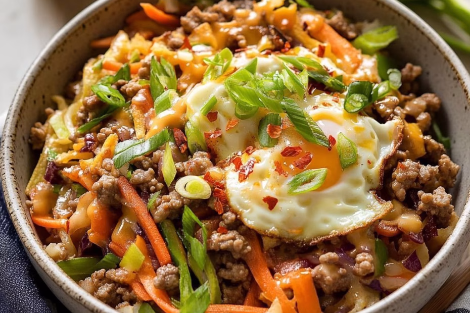 Egg Roll In A Bowl Recipe