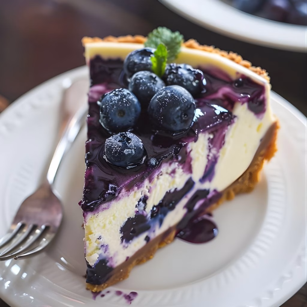 Blueberry Cream Cake Recipe
