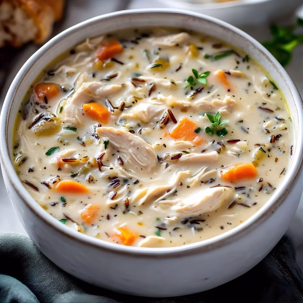 Chicken And Wild Rice Soup Recipe
