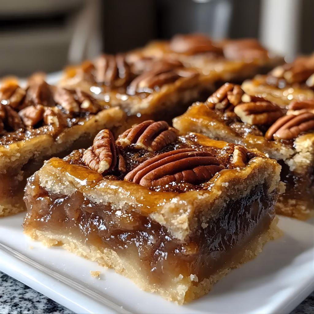 Maple Pecan Brownie Bars Recipe