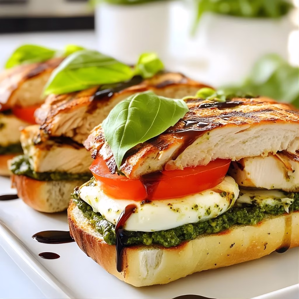 Chicken Pesto Ciabatta Recipe
