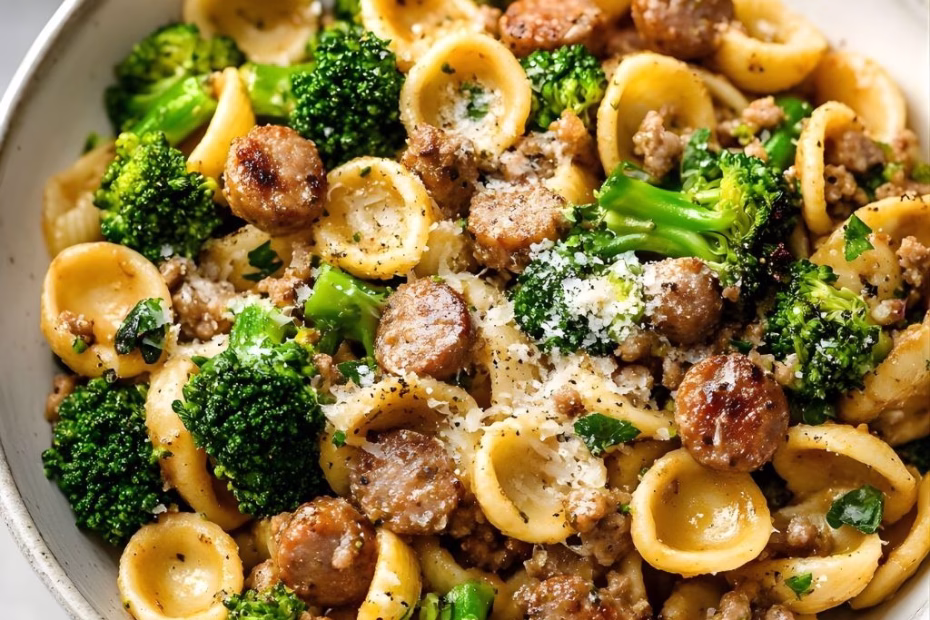 Orecchiette With Sausage And Broccoli Recipe