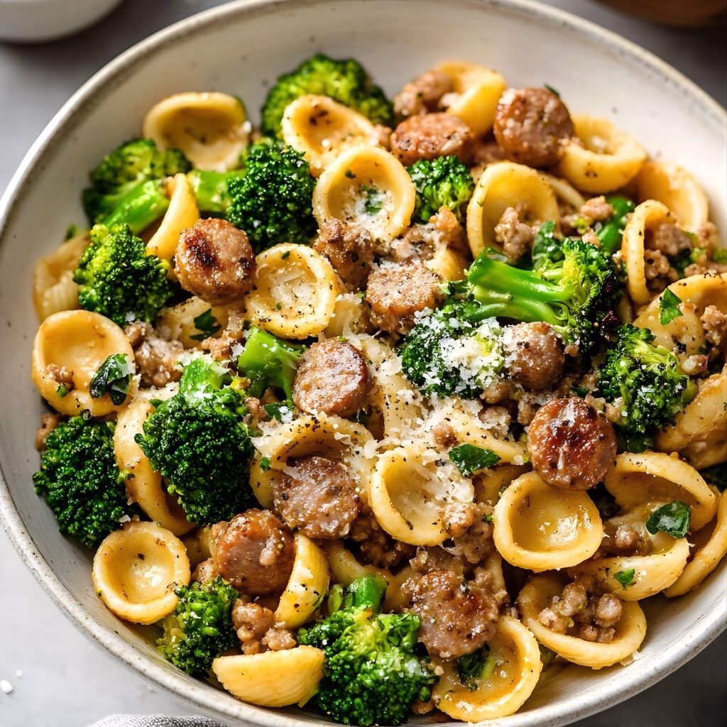 Orecchiette With Sausage And Broccoli Recipe