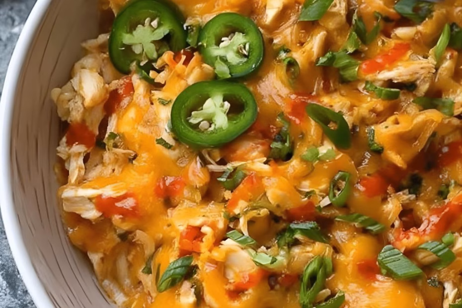 Jalapeno Buffalo Chicken Casserole Recipe