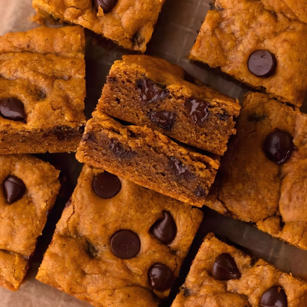Chocolate Chip Pumpkin Bars Recipe