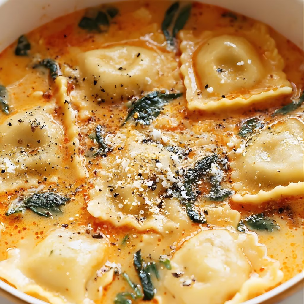 Creamy Ravioli Soup Recipe