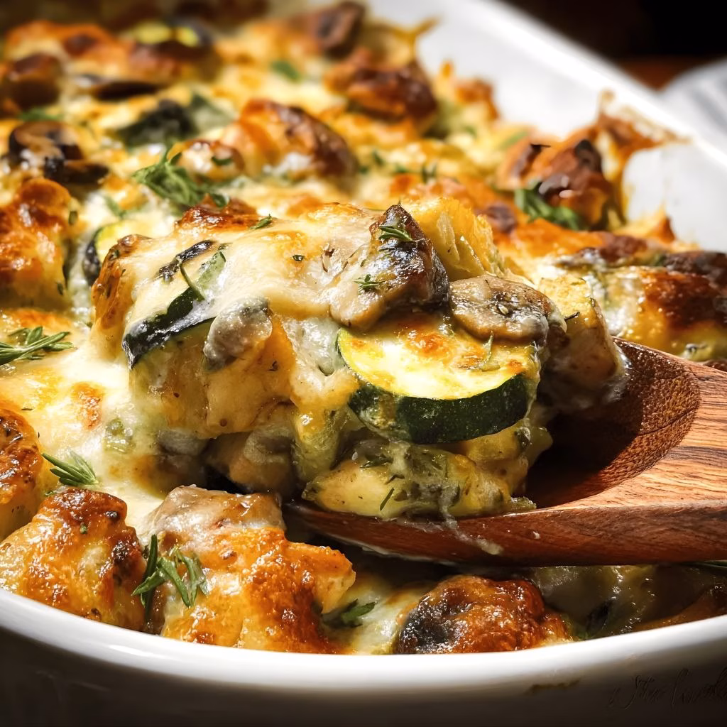 Easy Baked Chicken and Zucchini Recipe