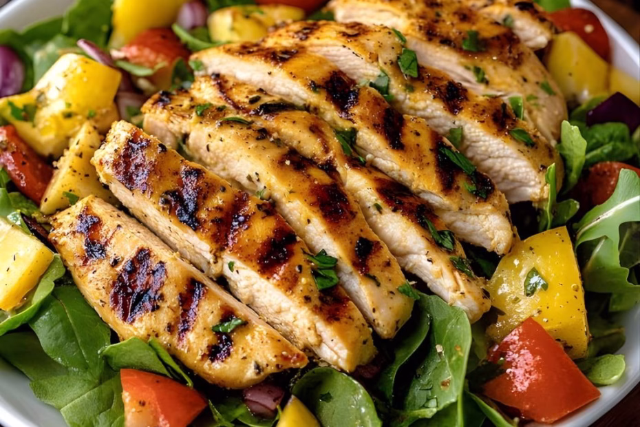Grilled Chicken Salad Recipe