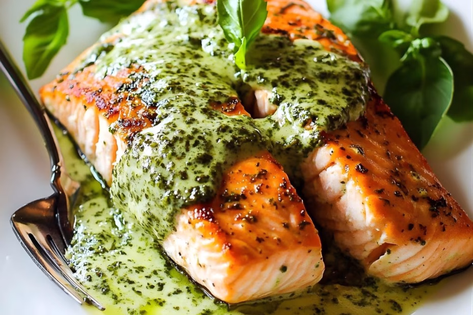 Pesto Salmon Recipe
